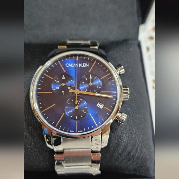 NWT Men's Core Water Resistant Chronograph Watch K2G2714N - Picture 2 of 5